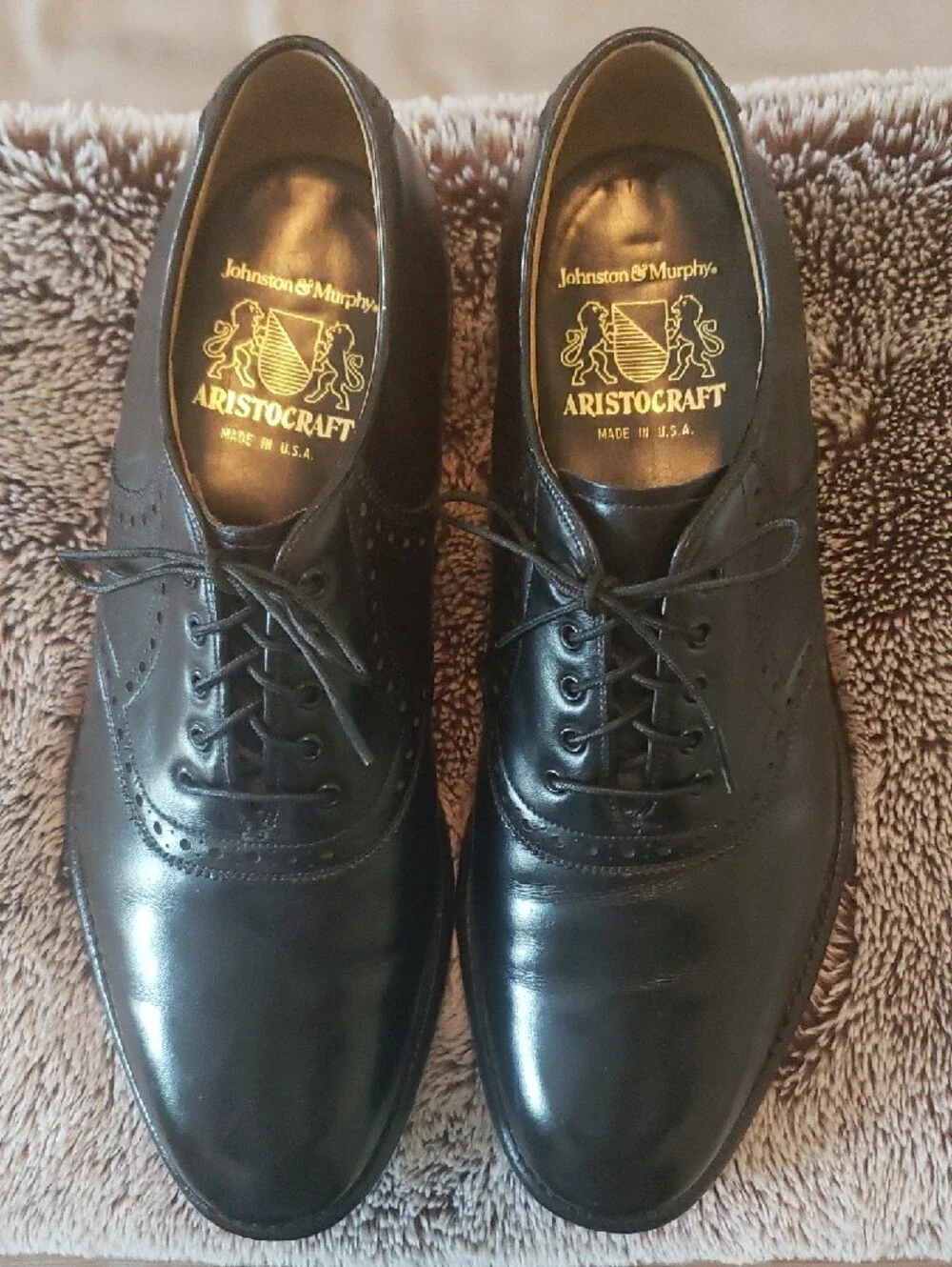 Johnston & Murphy sleek black